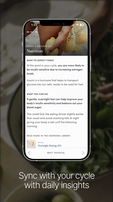 Hormona: Period & Hormones iPhone screenshot 4 - Health & Fitness app