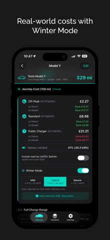 WattKit: EV Cost Calculator Screenshot 6 of 10