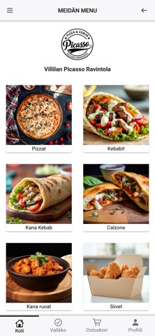 Villilan Picasso Ravintola screenshot