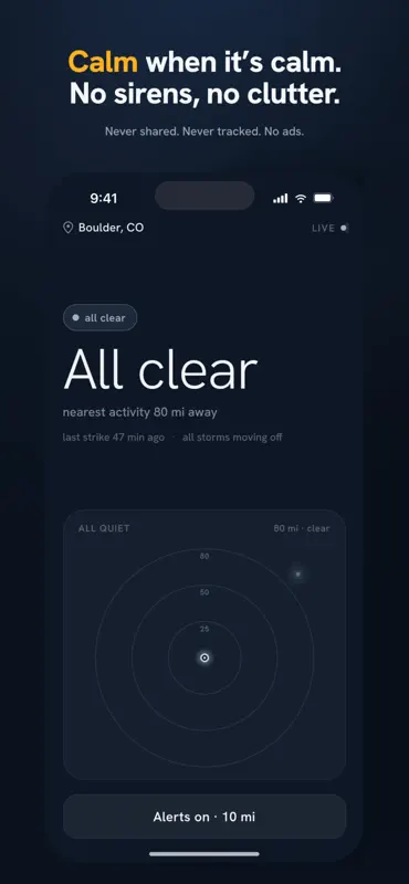 StrikeCast: Lightning Tracker screenshot 6 of 6
