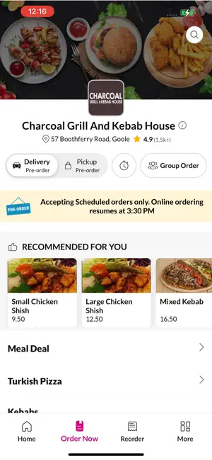 Charcoal Grill & Kebab House screenshot 2