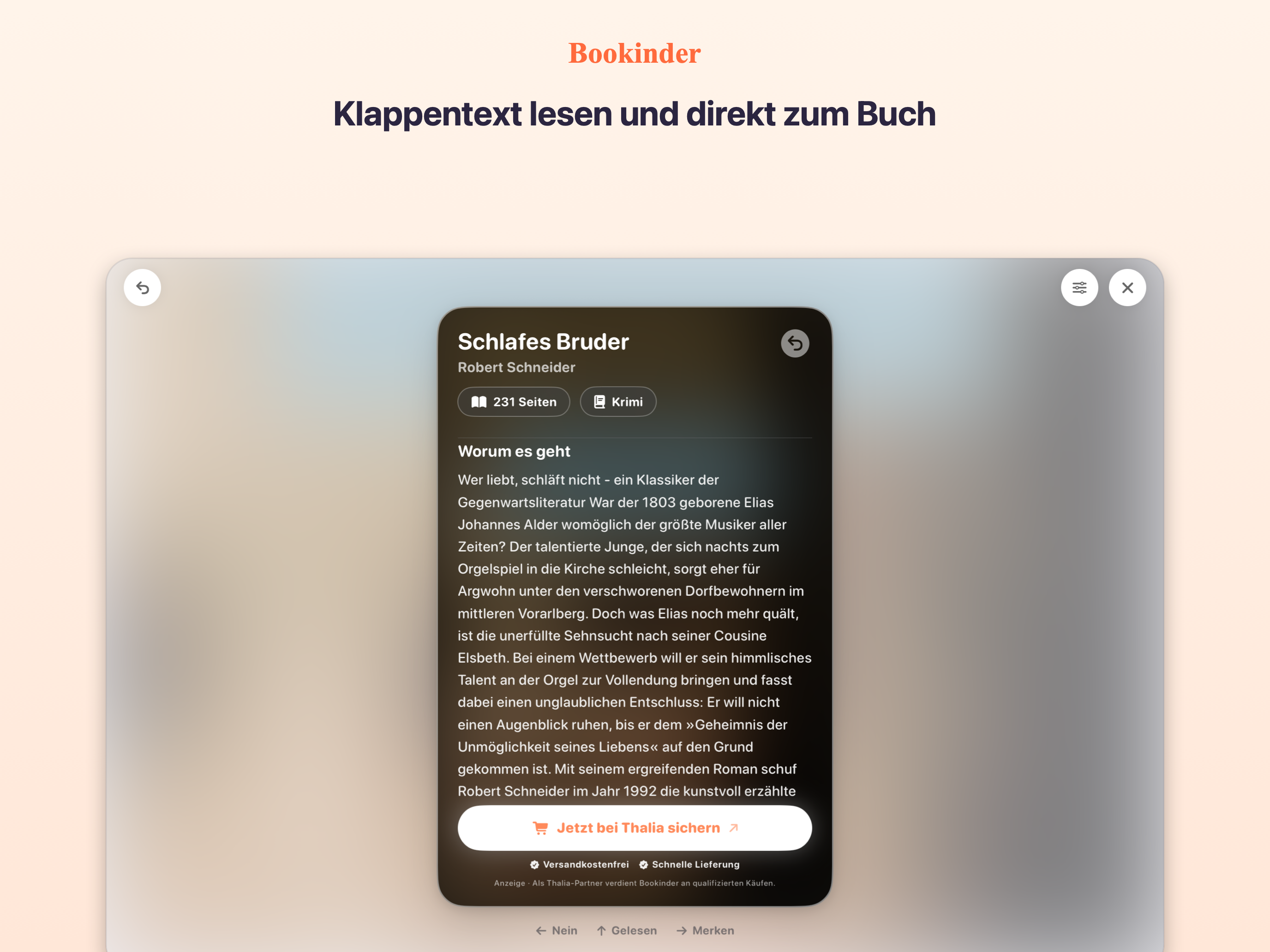 Bookinder: Buchempfehlungen screenshot 14