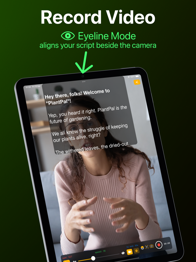 Telepromptr Screenshot