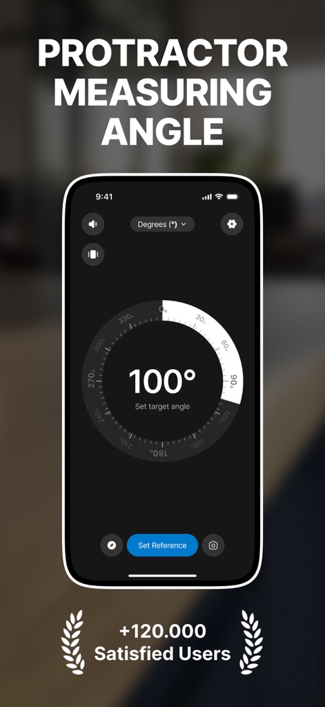 Protractor Angle Measure Tool - Utilities App | MWM