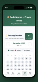 Qada Namaz – Prayer Times screenshot