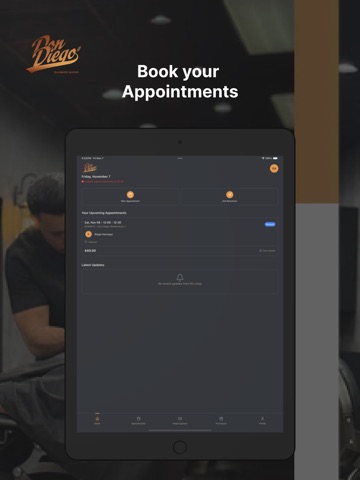 DonDiego iPad screenshot