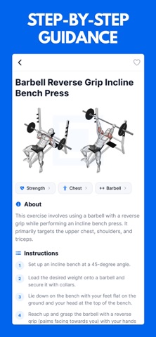 Lift Manual: Exercise Library Screenshot 2 of 5