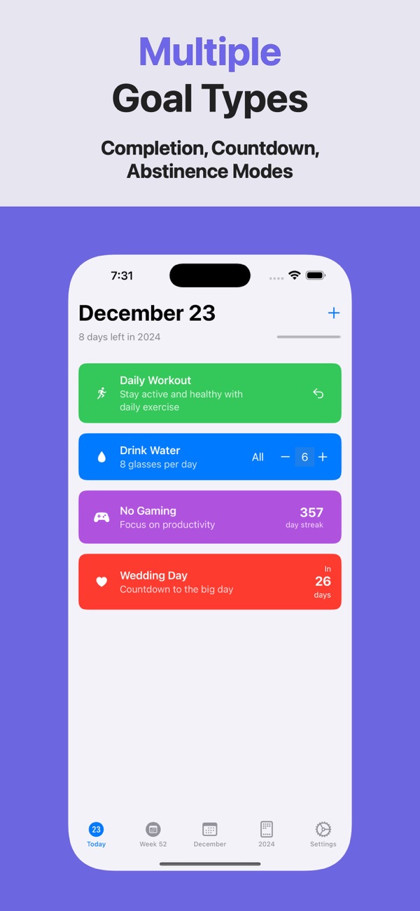 GoalGetter - Habit Tracker screenshot 4