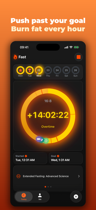 Fast: Fasting Timer & Tracker Screenshot 2 of 7