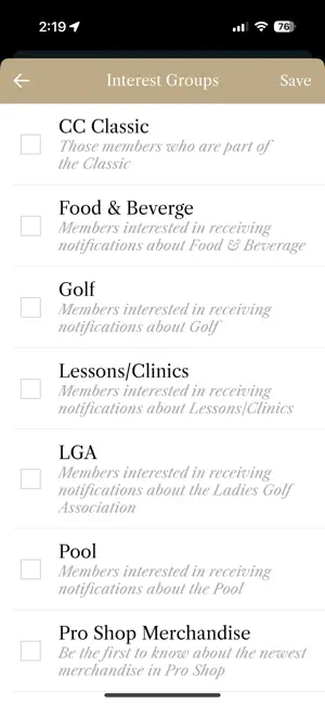 Country Club screenshot 3