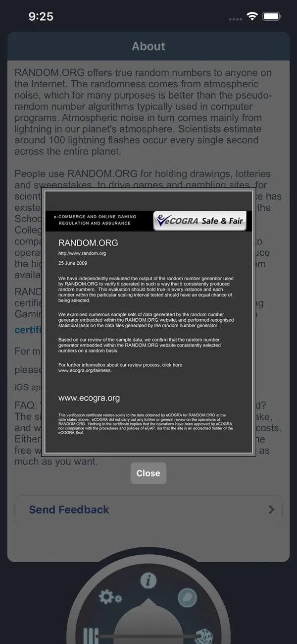 #5. RANDOM.ORG (iOS) 由: RANDOM.ORG