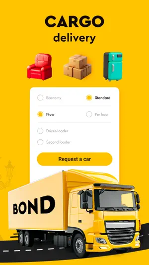 Bond: Taxi and Food Delivery screenshot 4