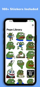 Pepe Meme Sticker Maker screenshot