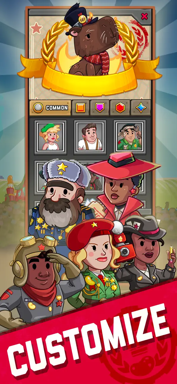 AdVenture Communist iOS Mod IPA screenshot 3 - iOS game interface