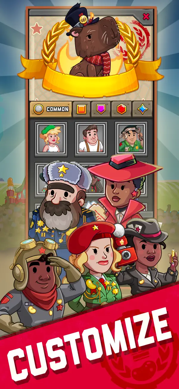 AdVenture Communist Hack screenshot 5 - game app interface