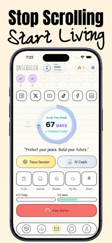 Unscroller: Stop Doomscrolling screenshot