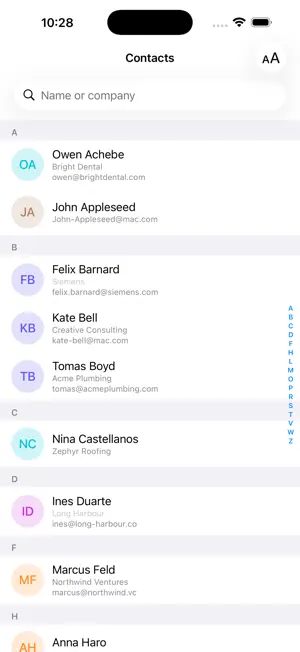 WhoWorks screenshot 3