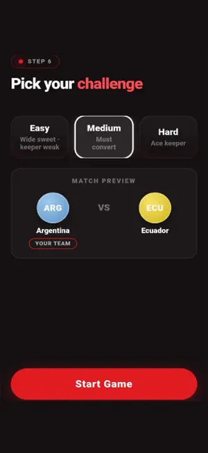 GoalSwing: TV Football Game screenshot 2