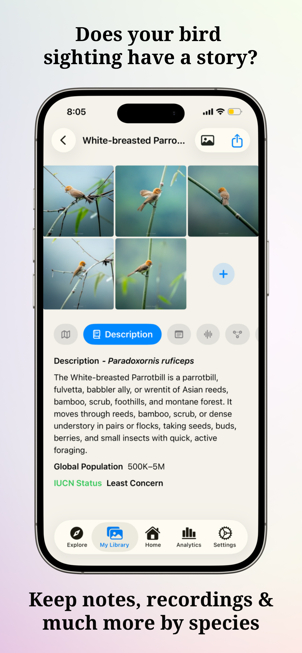 MyBird - Birding Journal screenshot 5
