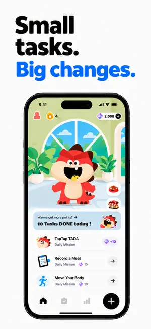 TadaPal: Health Tracker & Pet screenshot 2