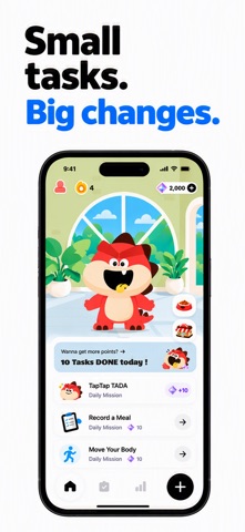 TadaPal: Health Tracker & Pet iPhone screenshot