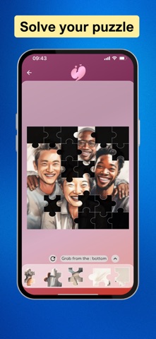 Video puzzle classic iPhone screenshot