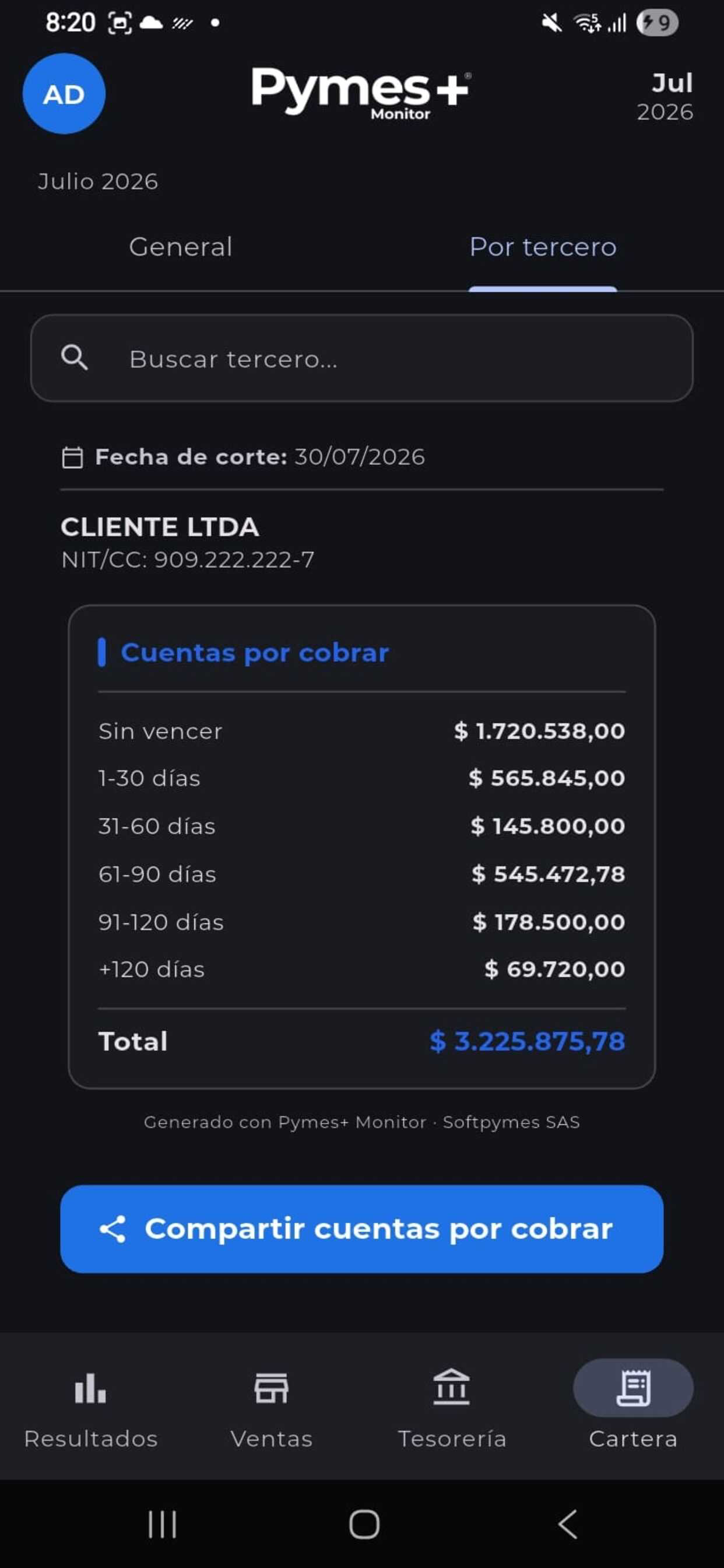 Pymes+ Monitor screenshot 5