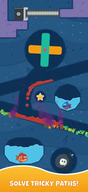 Fish Flow: Dig to Love screenshot 3
