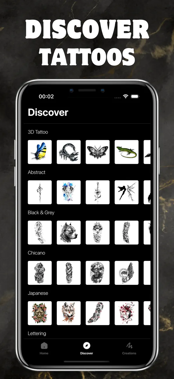 Screenshot #3 pour AI Tattoo Maker - Ink Hunter