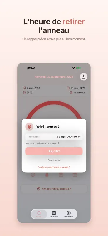 MyRing - Anneau contraceptif screenshot 5 of 10