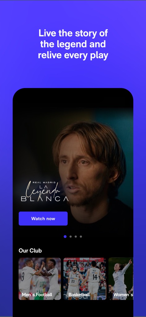 RM Play - Esta herramienta sumerge a los fans en documentales exclusivos, ofreciendo acceso directo a la reproducción y manteniendo las categorías de los equipos al alcance para explorar más.