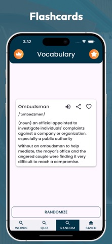 Vocabulary Builder - Test Prep iPhone screenshot