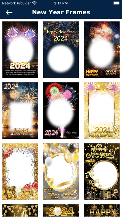 New Year Cards Greetings 2025 Screenshot