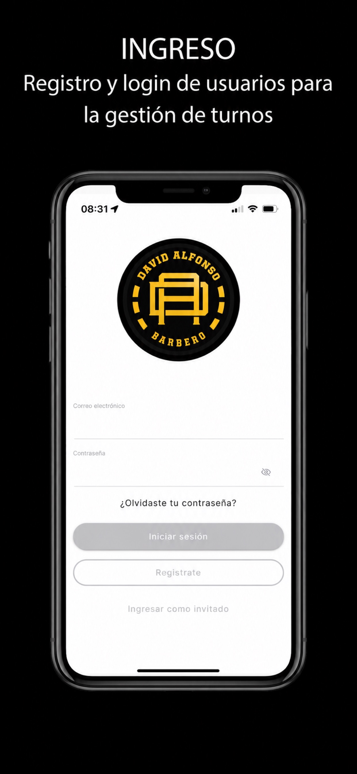 Screenshot 1 of Barbería David Alfonso