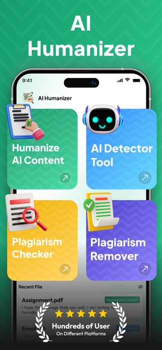 Humanizer - Humanize AI Text Screenshot 1 of 7
