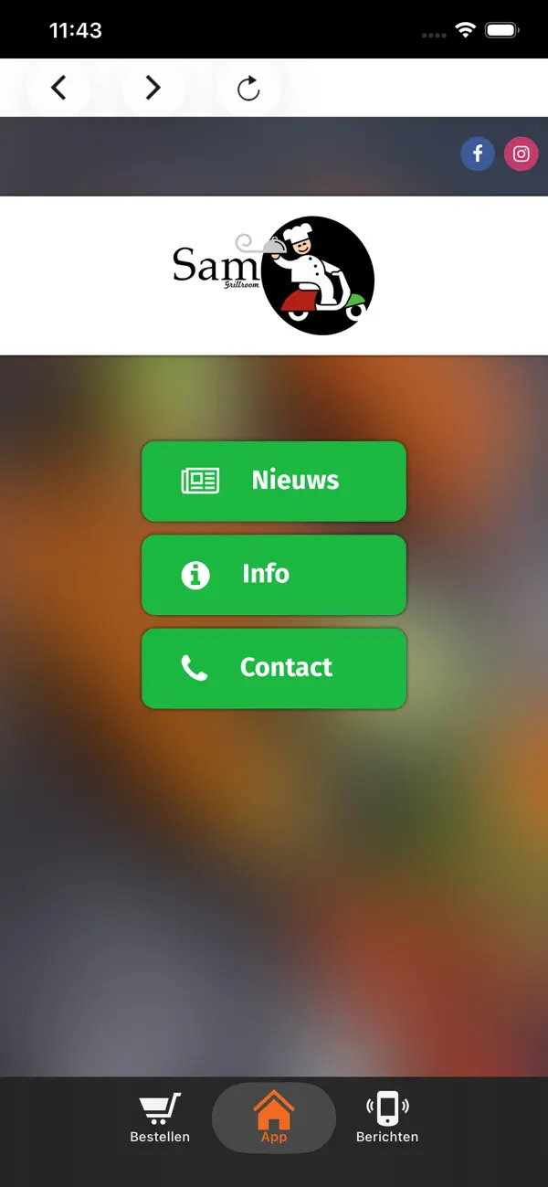 Screenshot #1 pour Sam's Grillroom - Zwolle