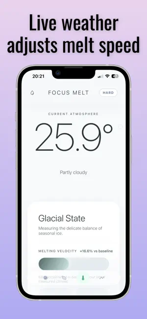 Ice Focus - Pomodoro Timer screenshot 2