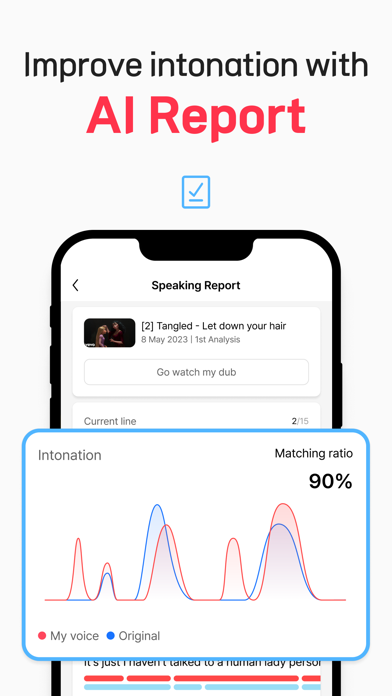 2DUB: Dubbing, Speak, Language Screenshot