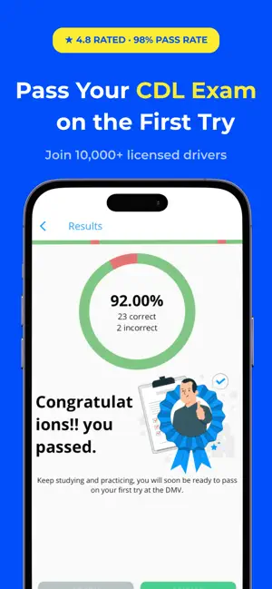 CDL Study: Practice Test 2026 screenshot 1