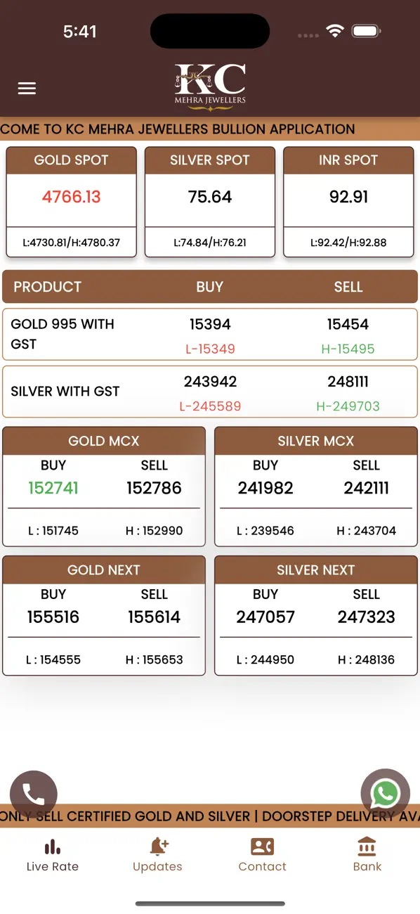 Screenshot #3 pour KC Mehra Bullion