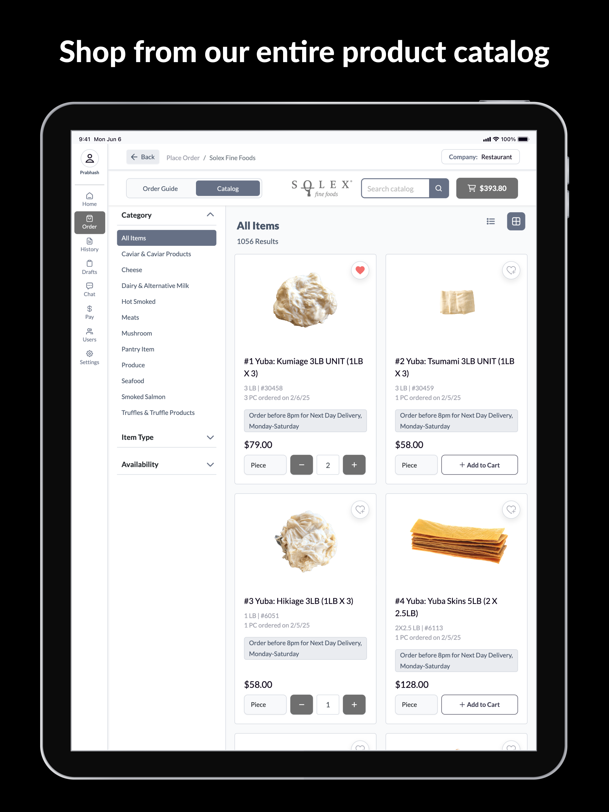 Solex Fine Foods screenshot 9