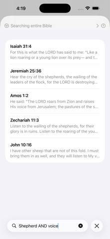 BibleGraph Screenshot 4 of 6