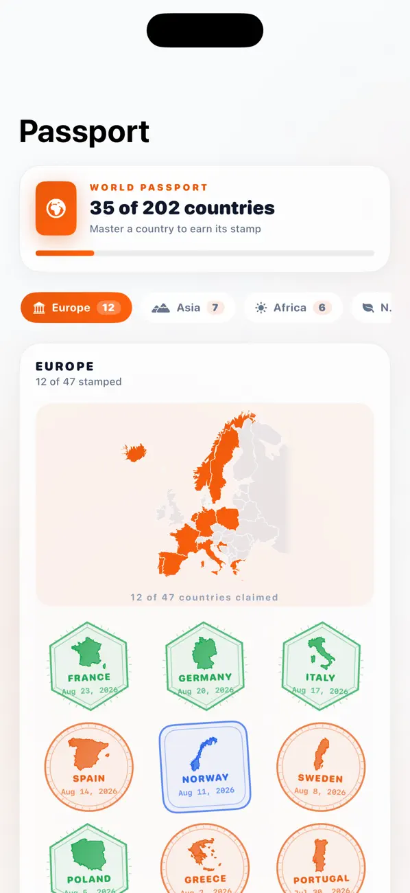 Screenshot #3 pour GeoQuest: fun geography quiz