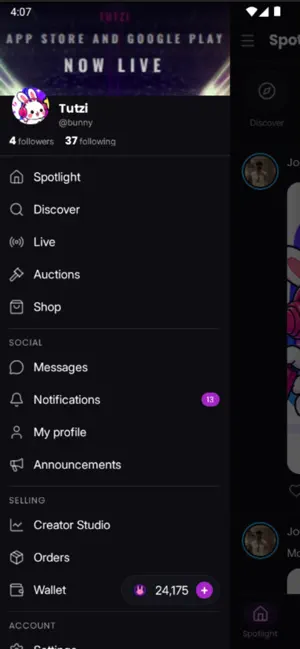 Tutzi screenshot 4
