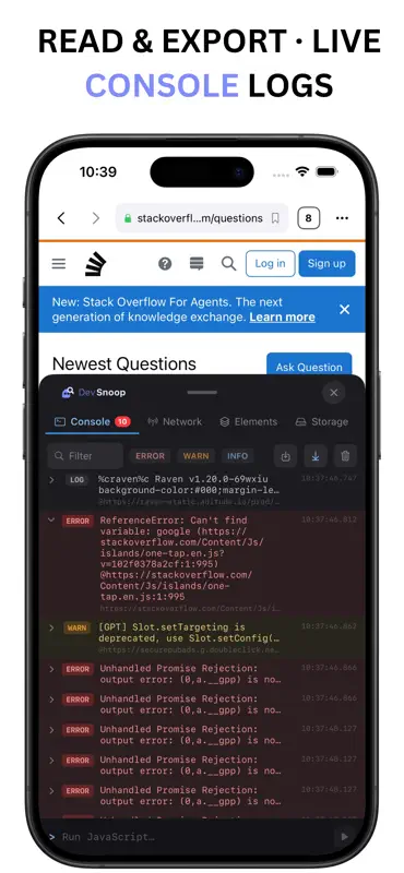 DevSnoop - Developer Browser screenshot 2 of 7