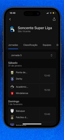 Placar Cabo Verde screenshot