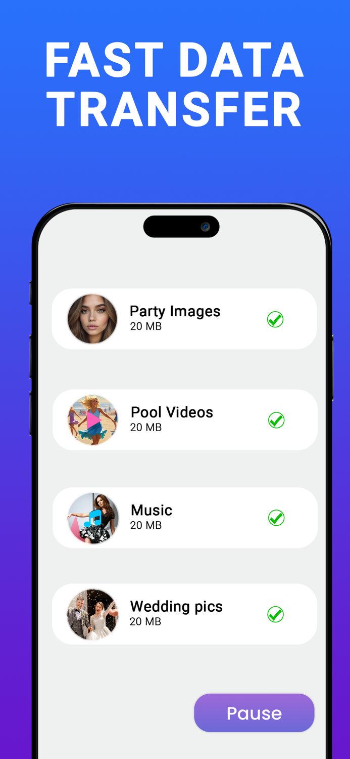 Smart Switch Copy my data