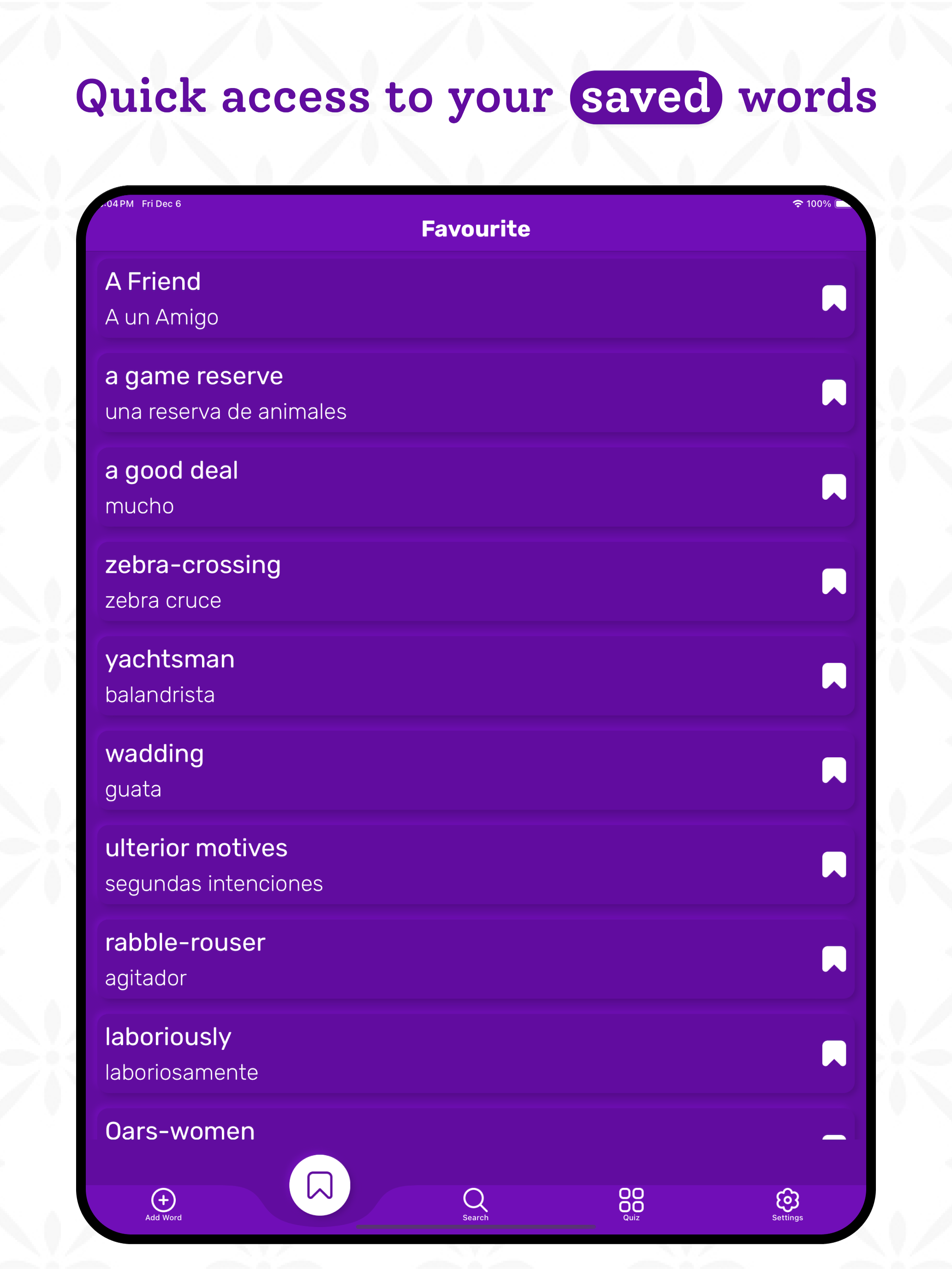 Spanish | Spanish Dictionary screenshot 12