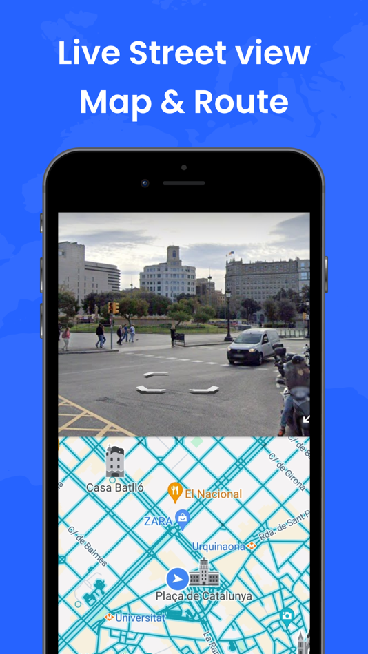 #2. Street View Live 3D GPS Map (iOS) 由: Krishna Patel
