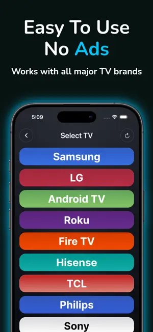 Any TV Universal Remote screenshot 1